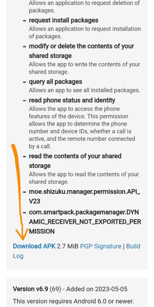 Package Manager download link