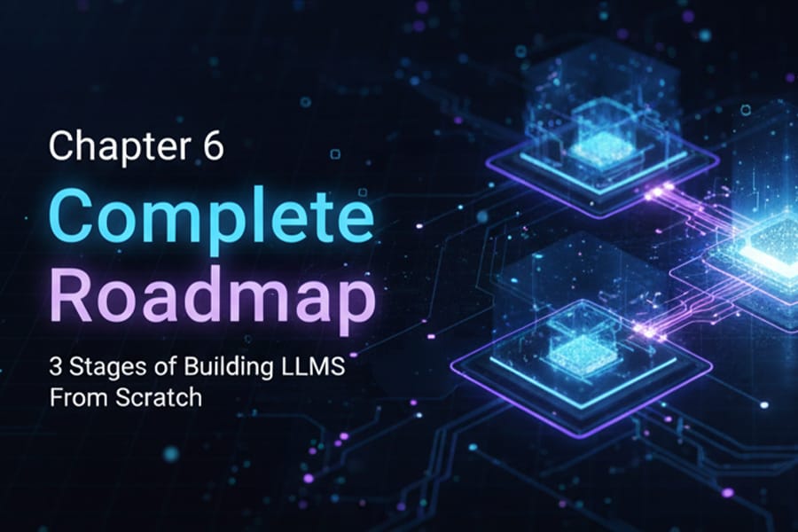 Chapter 6: Complete Roadmap - 3 Stages of Building LLMs From Scratch