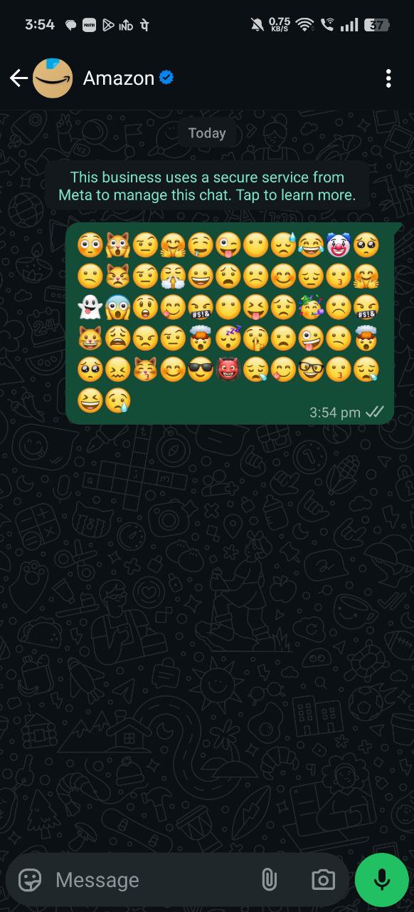 Send Encrypted Message via WhatsApp